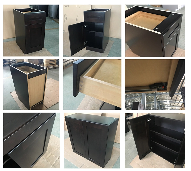 Wholesale Price Lacquer Painting Melamine Finishing Kitchen Cabinet