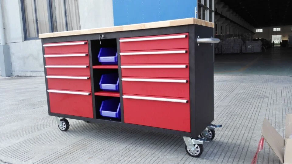 60inch with 3 Box with Powder Coated Cheap Tool Cabinets Roller Cabinet